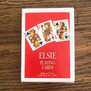 Borden Elsie vintage playing cards - new